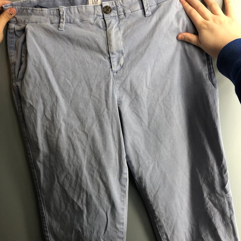 GAP baby blue trouser pants